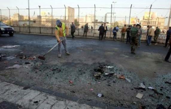 دو انفجار در بغداد 125 کشته و مجروح برجای گذاشته است